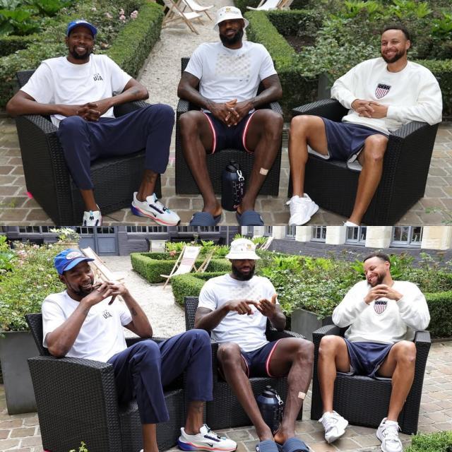 Kaiyuan-詹杜库彼此垂涎！老詹想要KD跳投 库里觊觎LBJ球商